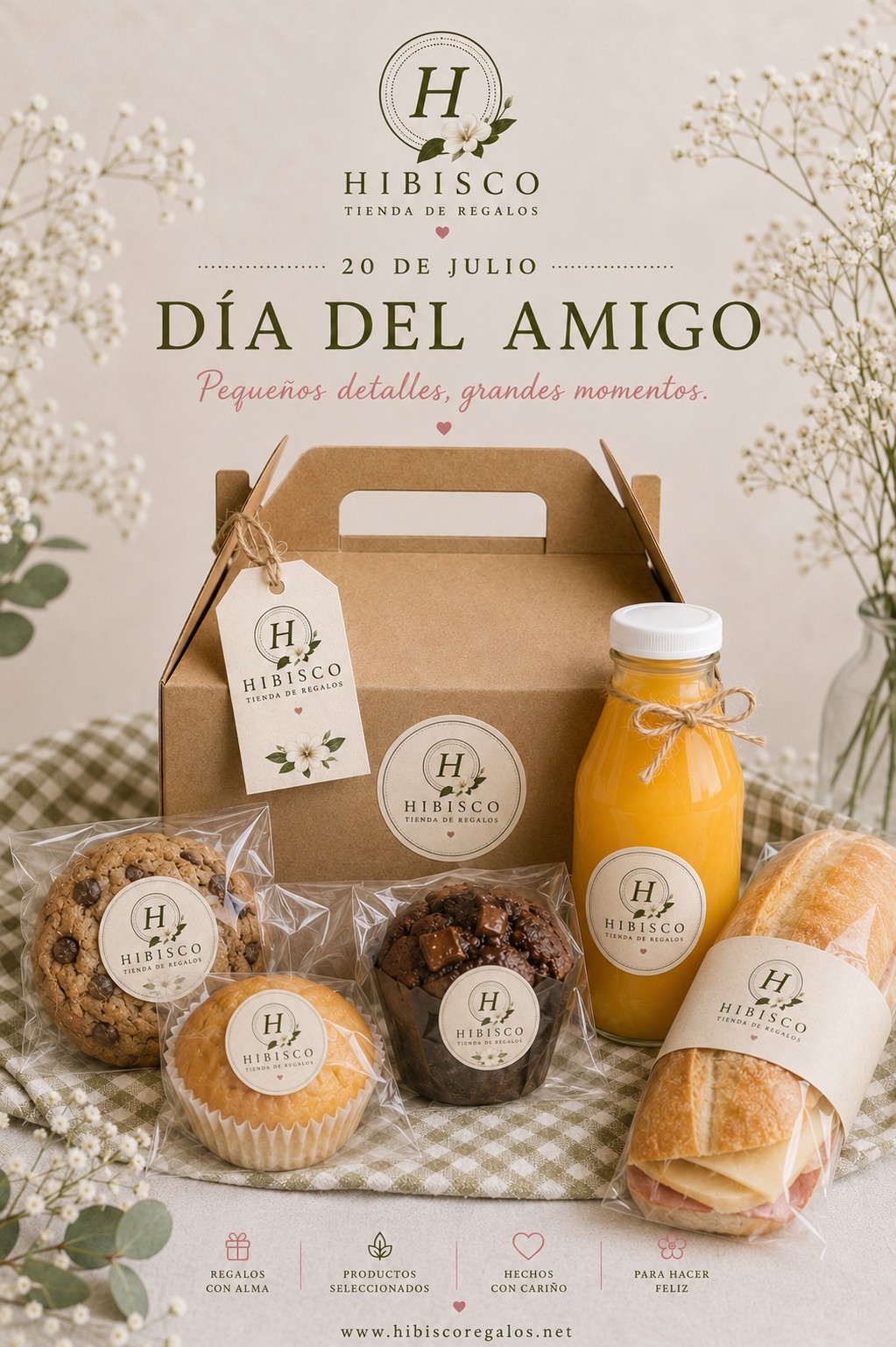 Box Dia de la amistad